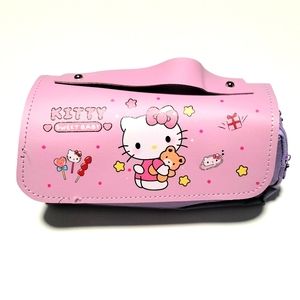 Hello Kitty Pencil Case, Ballpoint Pens and Office Supplies, NEW